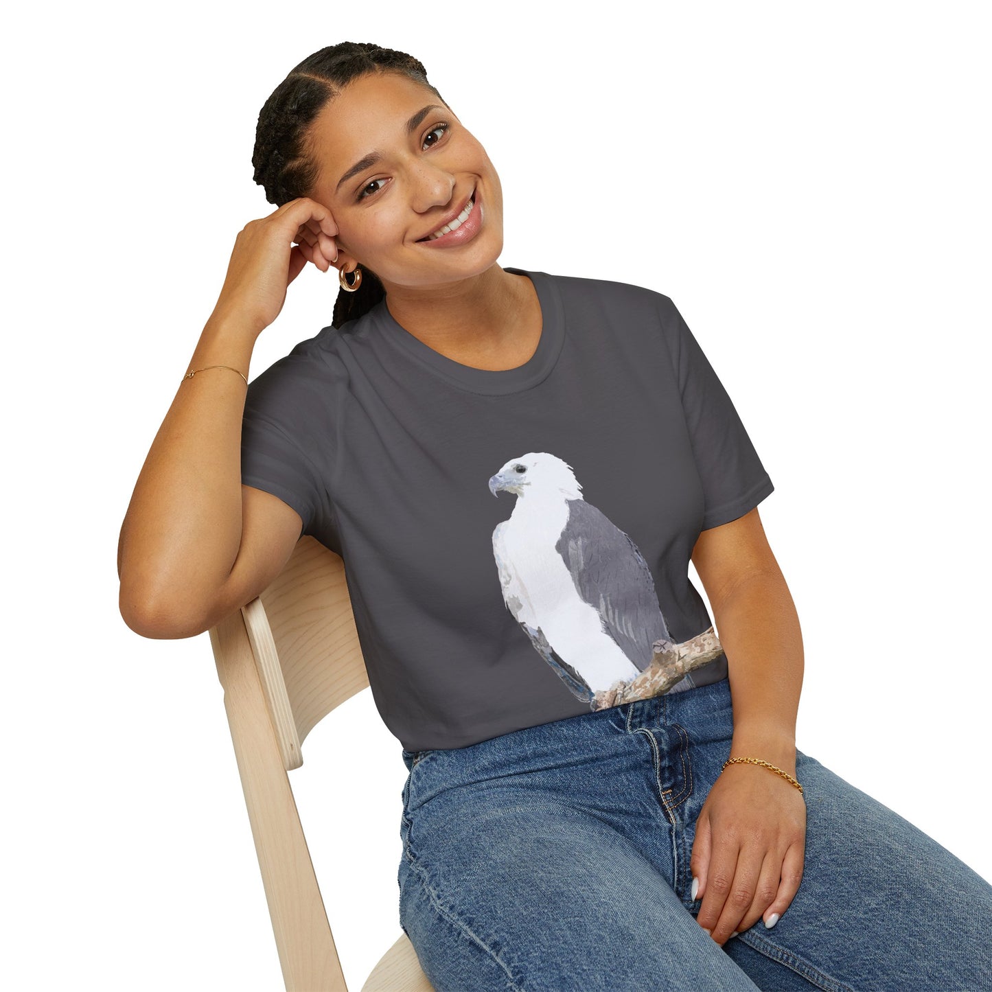 White-bellied Sea Eagle - Unisex Softstyle T-Shirt