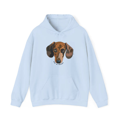 Dachshund (Keen as mustard) | Unisex Heavy Blend™ Hooded Sweatshirt