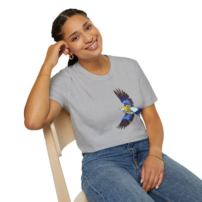 Pale-headed Rosella - Unisex Softstyle T-Shirt