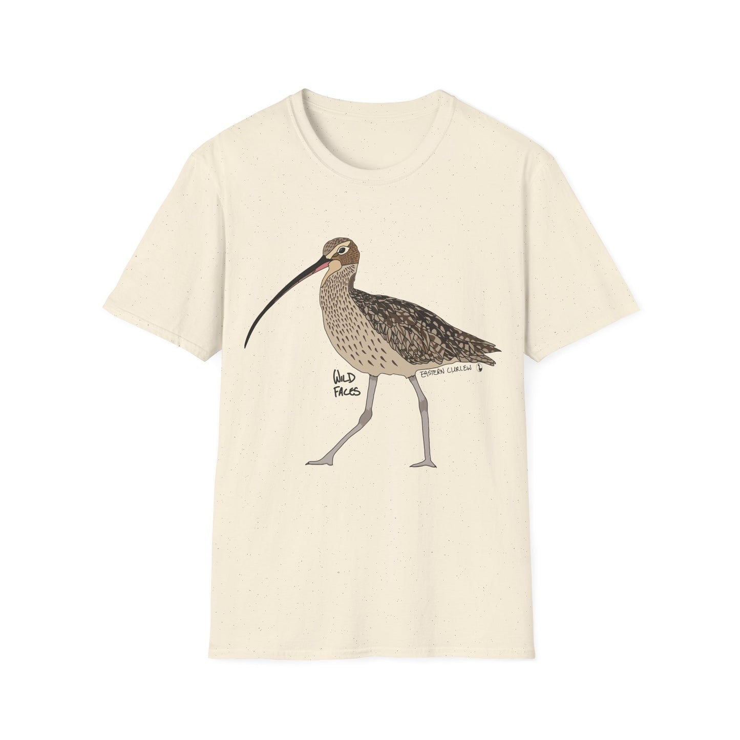 Eastern Curlew- Unisex Softstyle T-Shirt