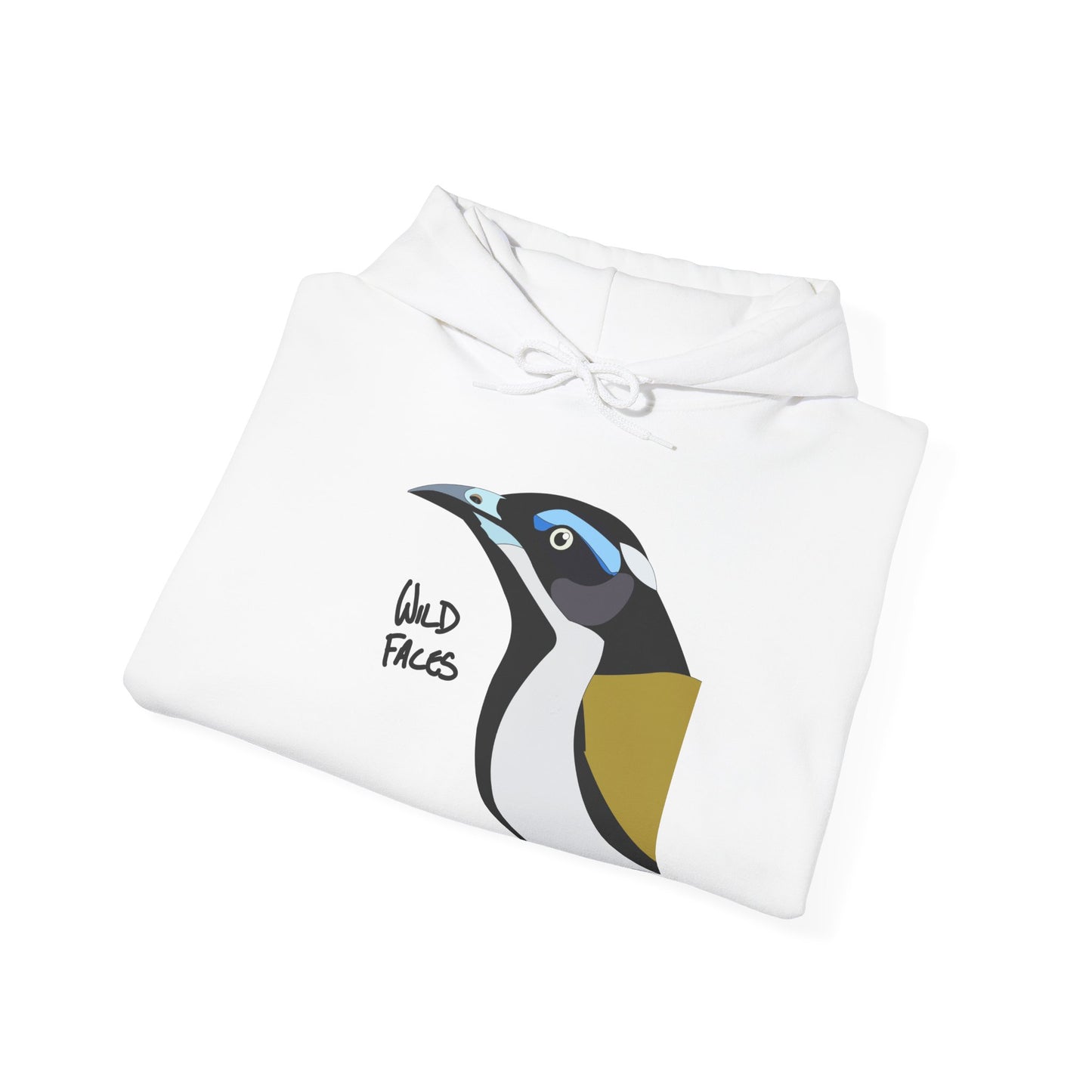 Blue-faced Honeyeater | Unisex Heavy Blend™ Hooded Sweatshirt