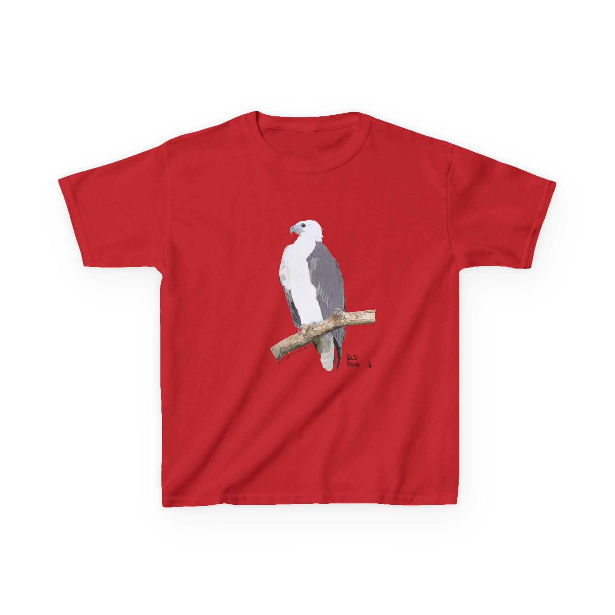 White-bellied Sea Eagle | Kids Heavy Cotton™ Tee Printify