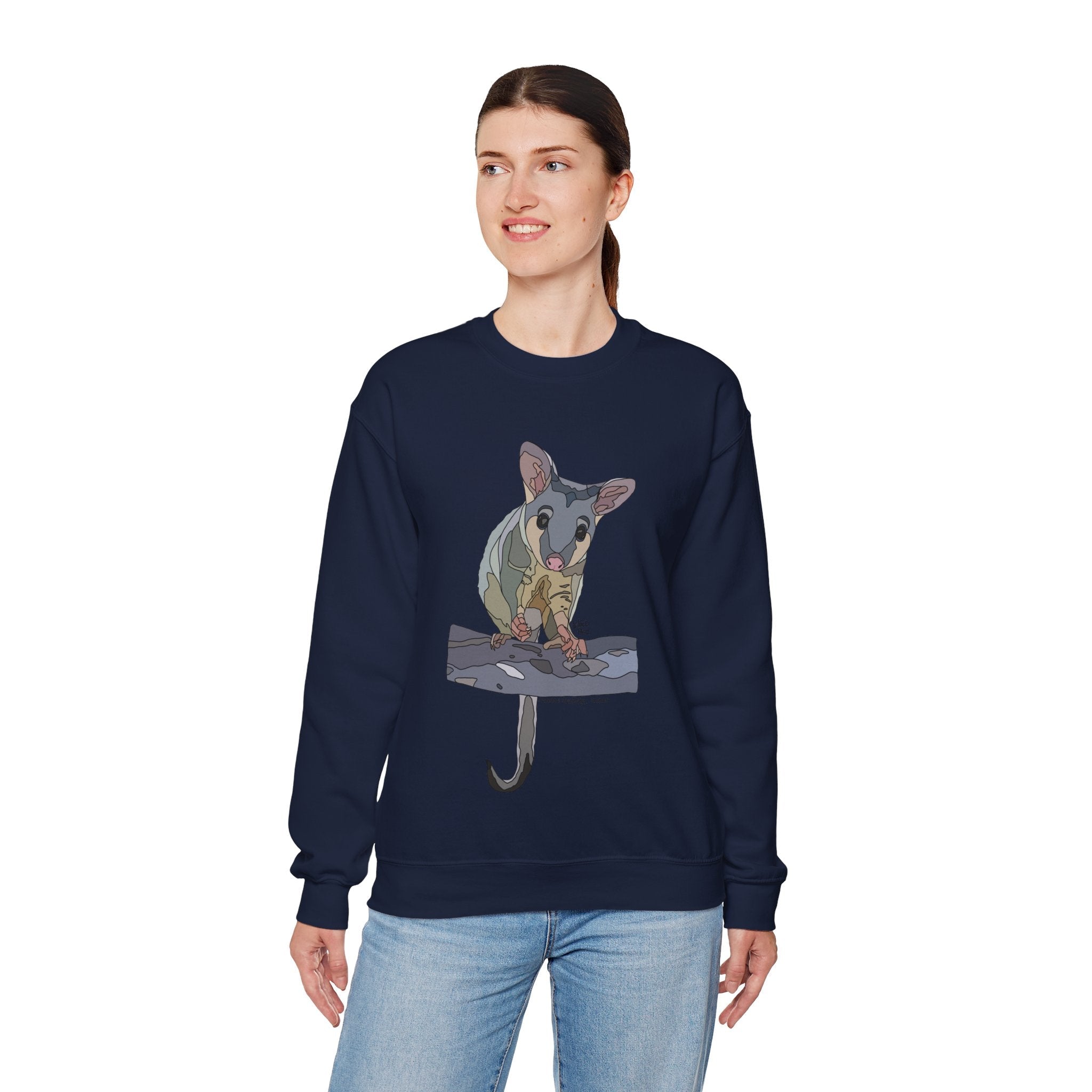 Common Brushtail Possum Sweatshirt | Unisex Heavy Blend™ Crewneck Printify