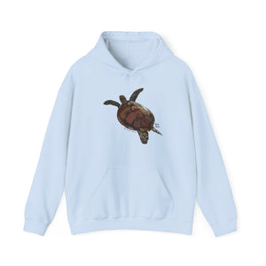 Green Turtle | Unisex Heavy Blend™ Hooded Sweatshirt Printify