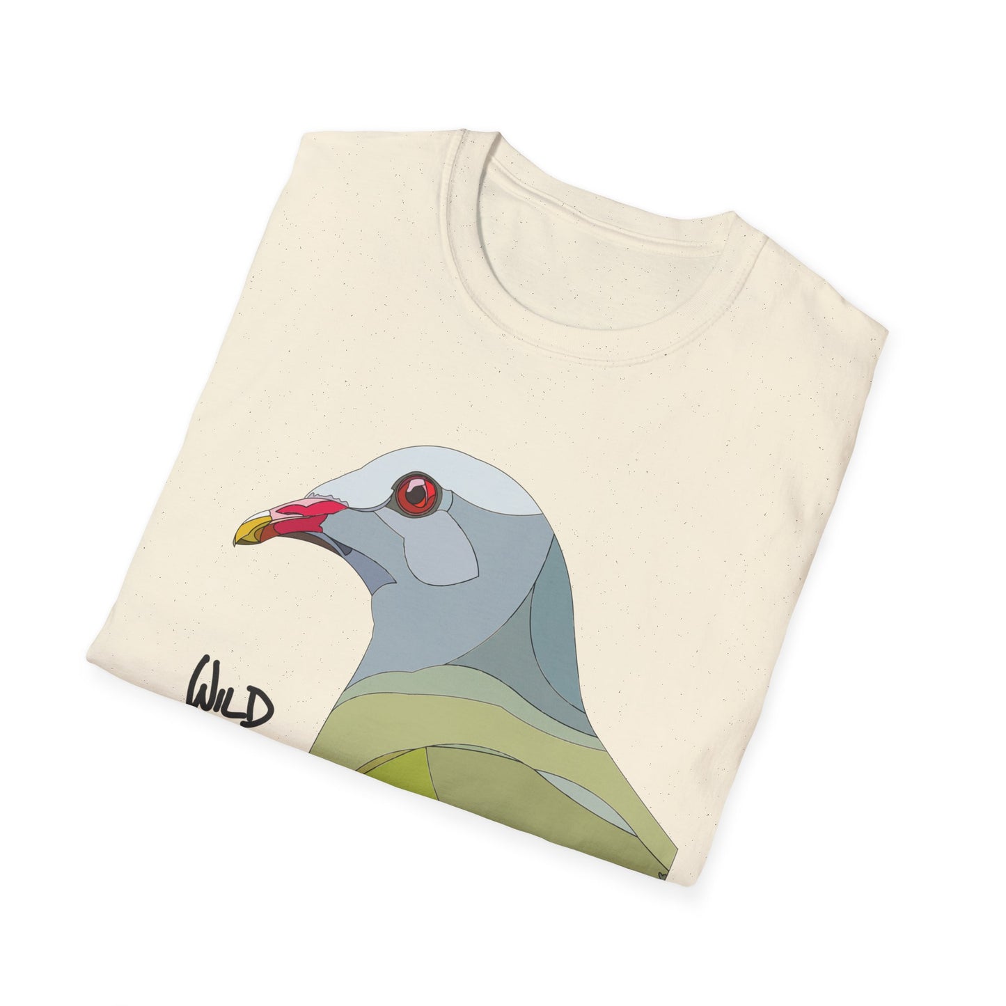 Wompoo Fruit Dove - Unisex Softstyle T-Shirt Printify