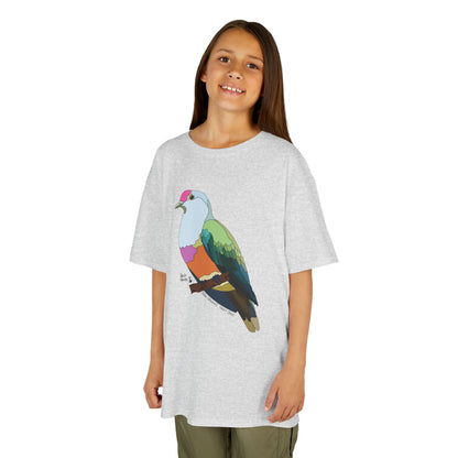 Rose-crowned Fruit Dove | Kids Heavy Cotton™ Tee