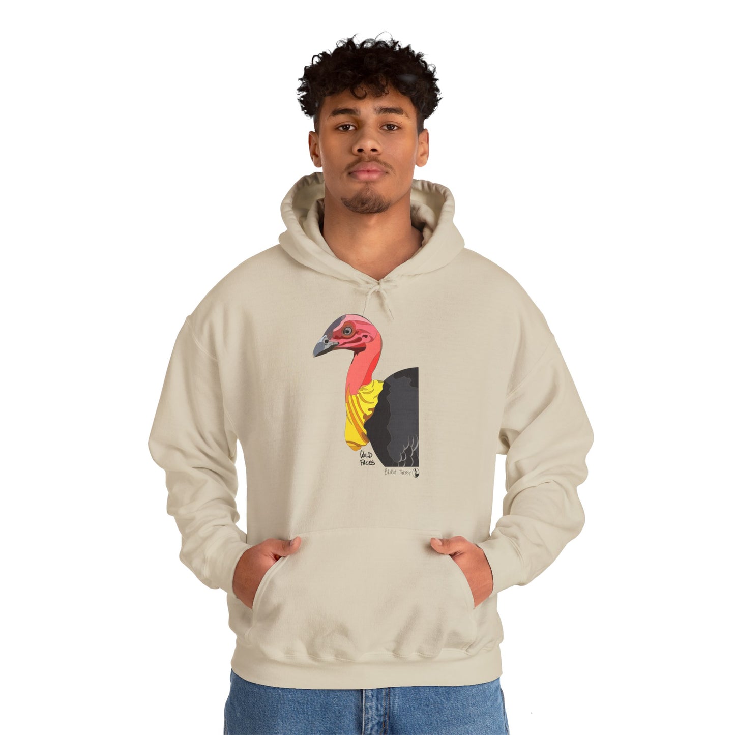 Australian Brush-turkey | Unisex Heavy Blend™ Hooded Sweatshirt