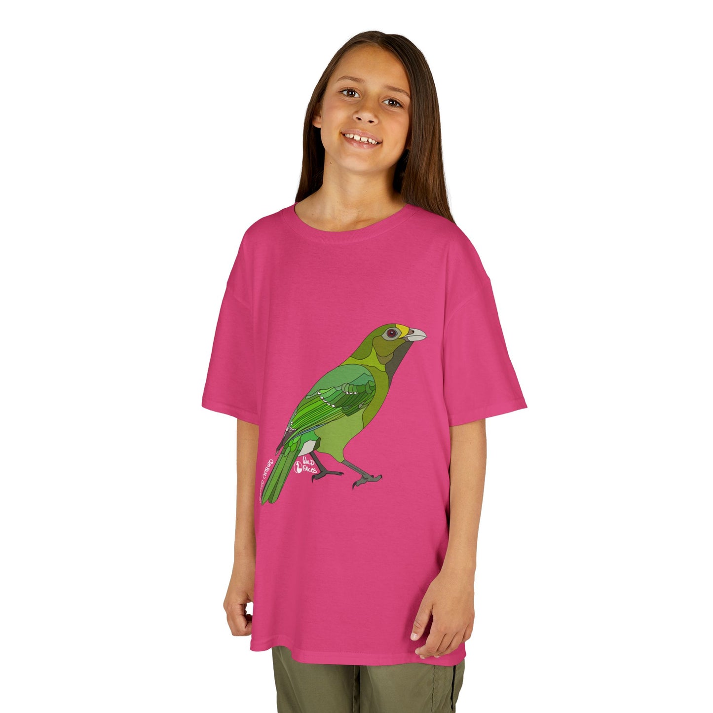 Spotted Catbird | Kids Heavy Cotton™ Tee