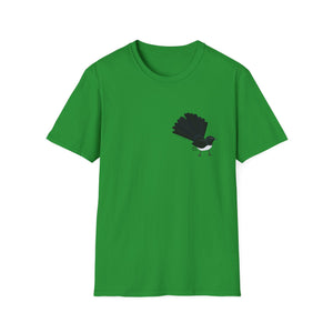 Willy Wagtail - Small design - Unisex Softstyle T-Shirt Printify