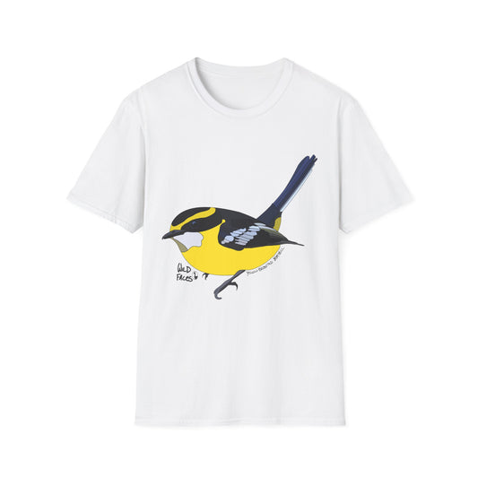 Yellow-breasted Boatbill - Unisex Softstyle T-Shirt