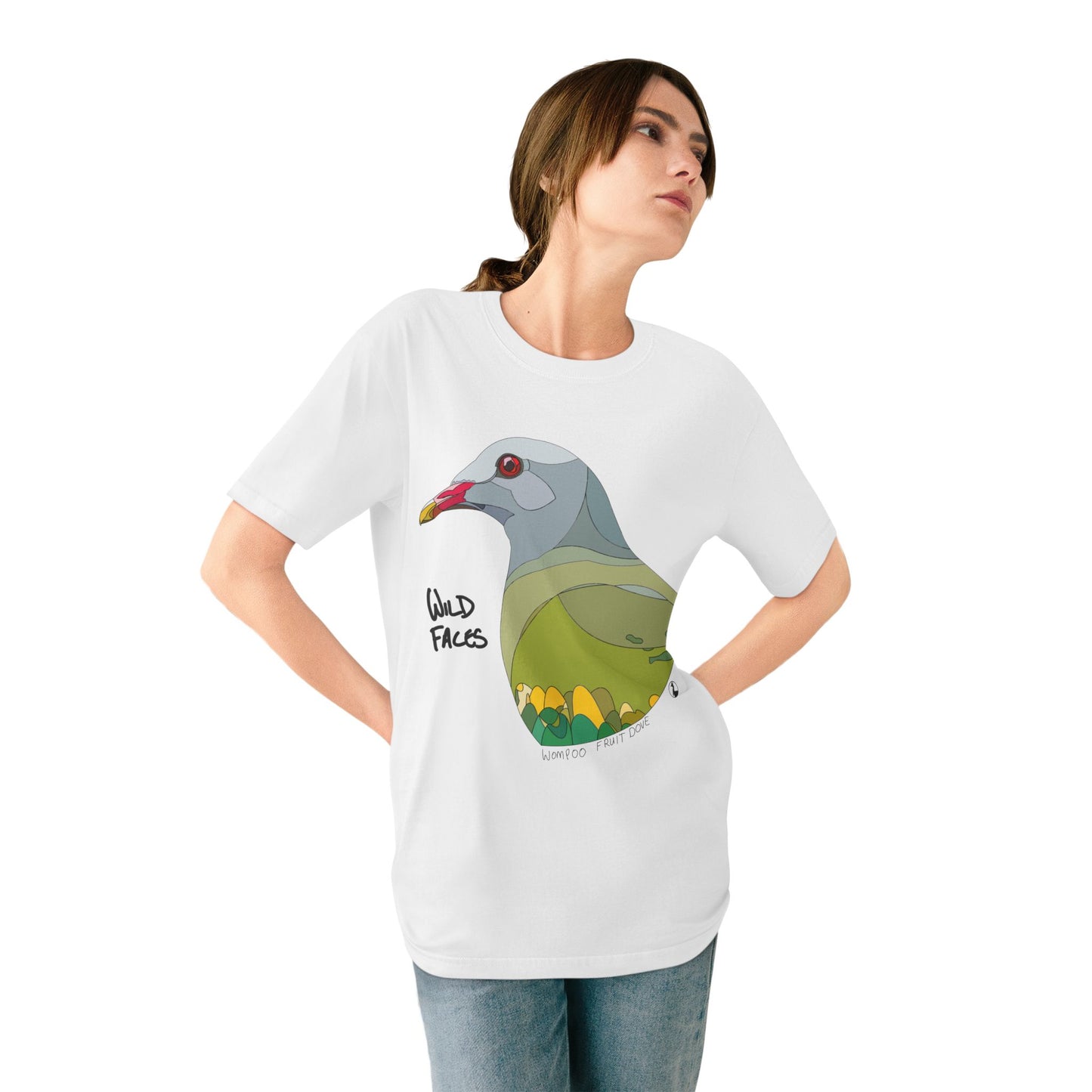 Wompoo Fruit Dove | Organic Staple T-shirt