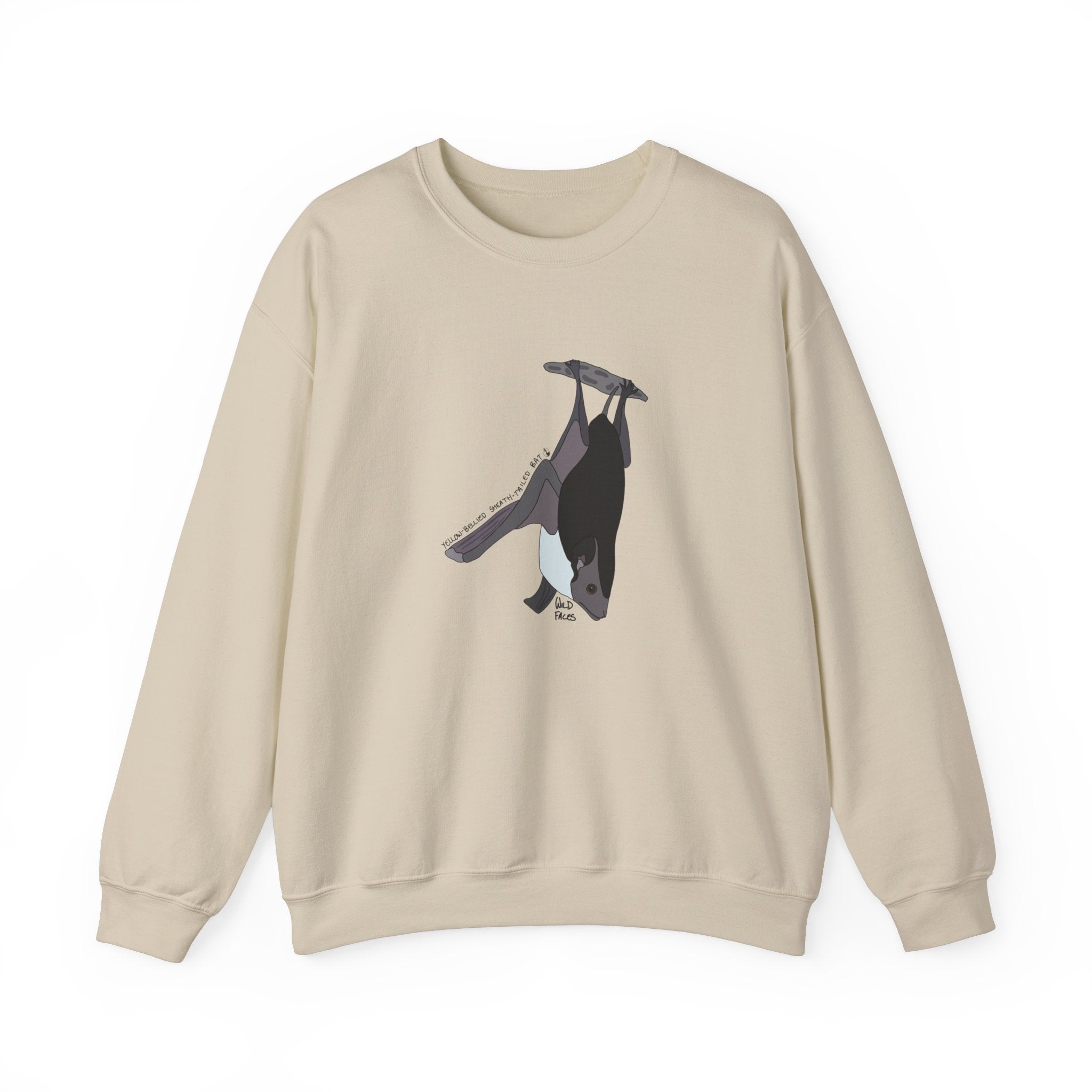 Yellow-bellied Sheath-tailed Bat Sweatshirt | Unisex Heavy Blend™ Crewneck Printify