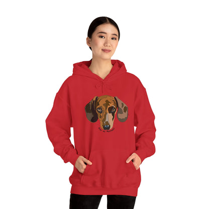 Dachshund (Keen as mustard) | Unisex Heavy Blend™ Hooded Sweatshirt