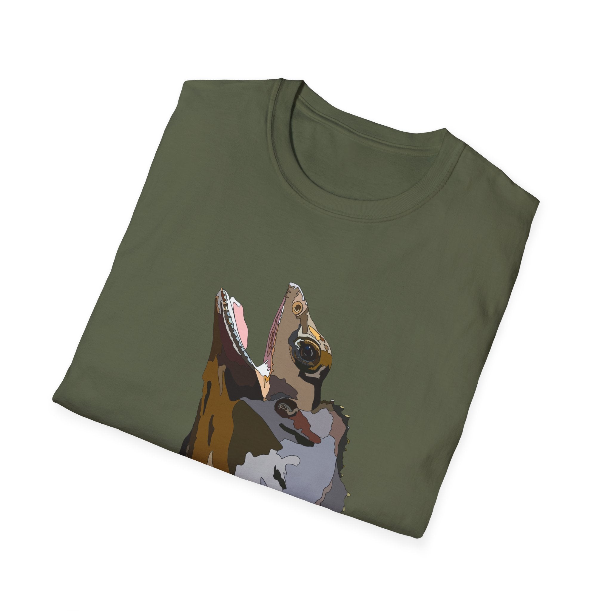 Frilled-neck Lizard - Unisex Softstyle T-Shirt Printify