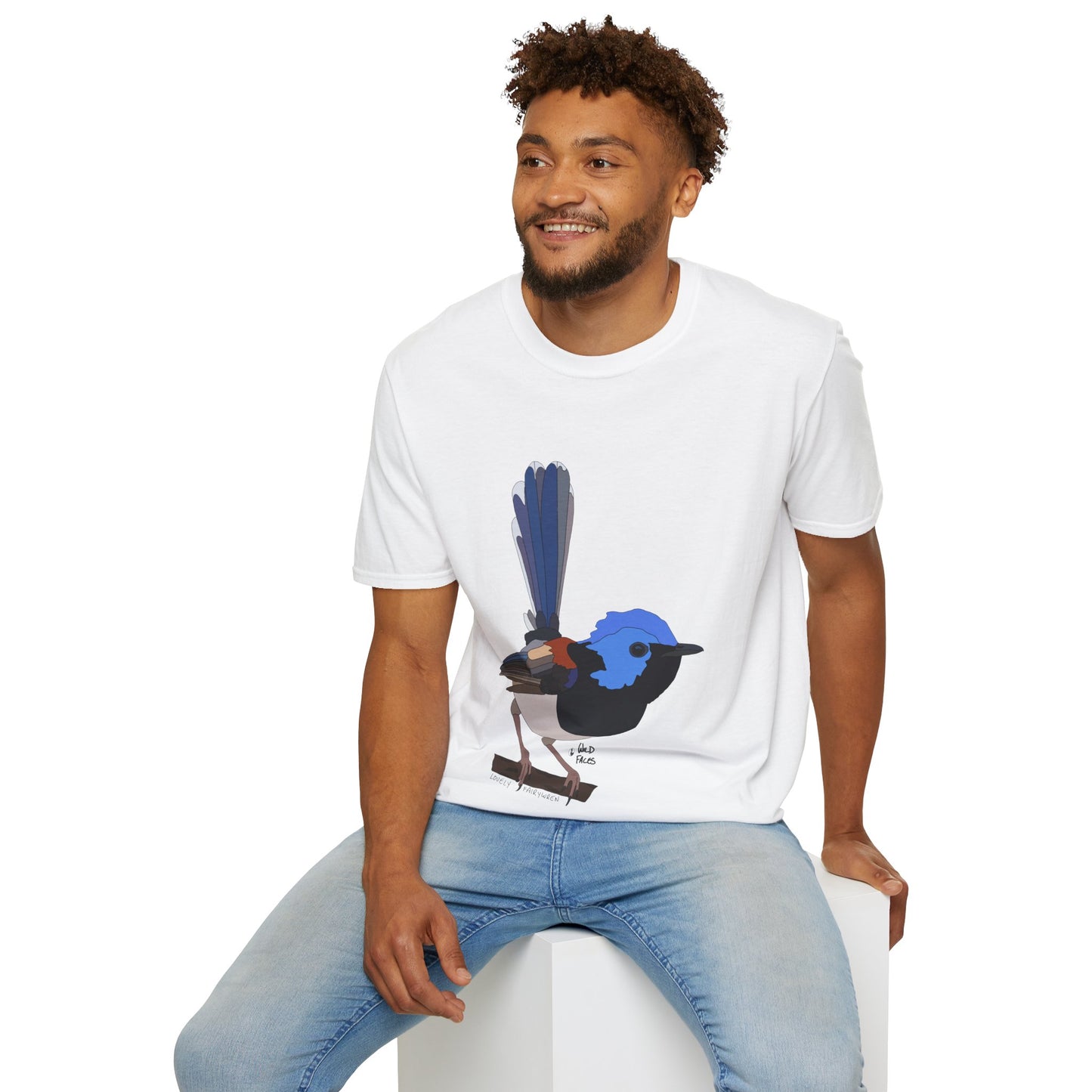 Lovely Fairy-wren - Unisex Softstyle T-Shirt