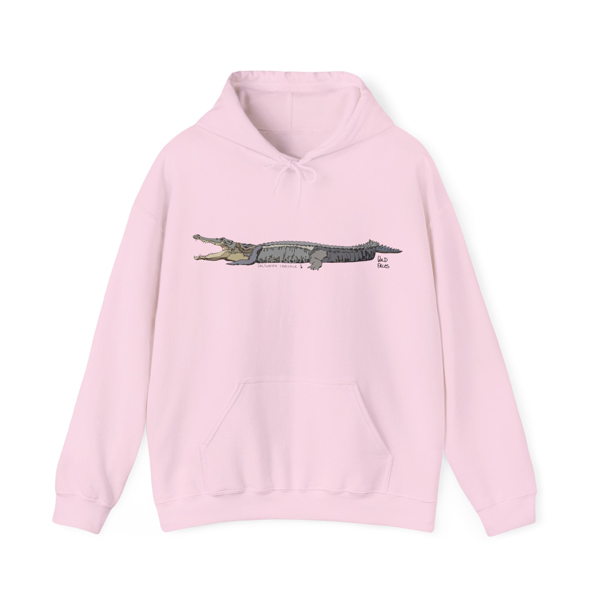 Saltwater Crocodile | Unisex Heavy Blend™ Hooded Sweatshirt Printify