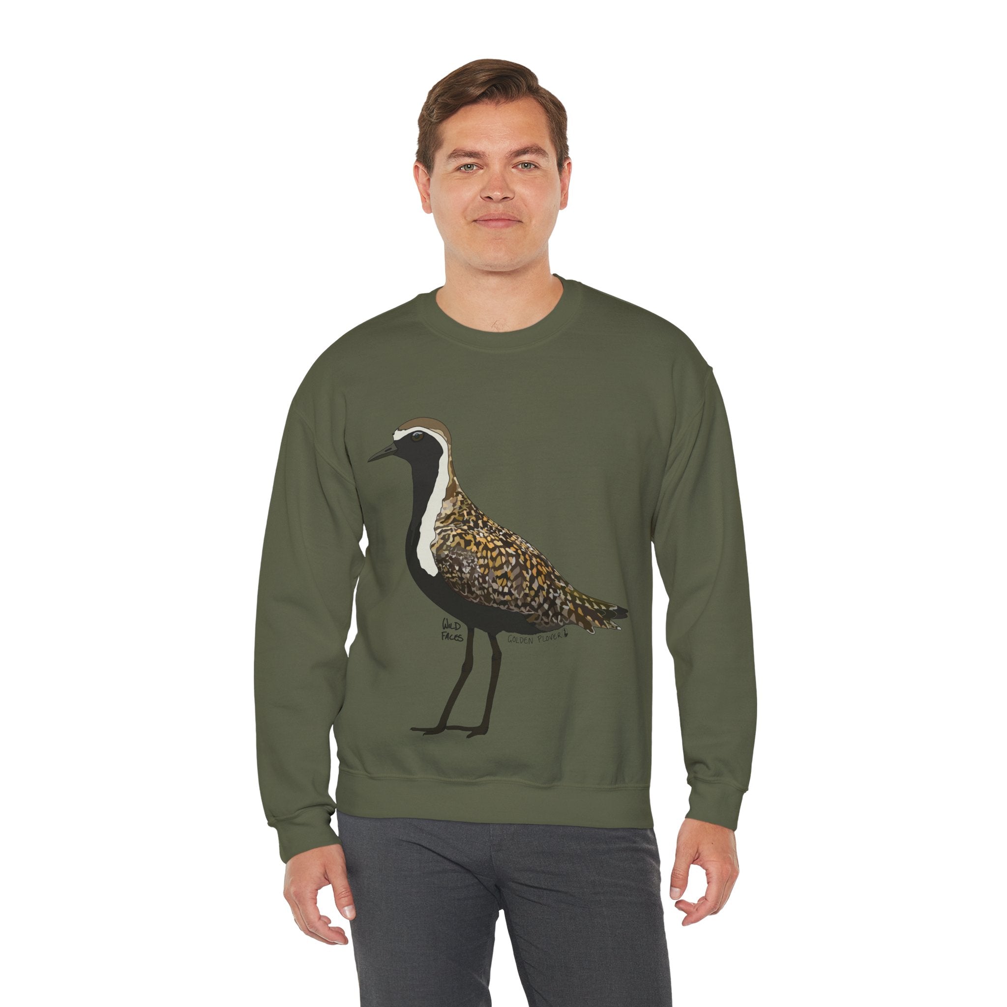 Golden Plover| Unisex Heavy Blend™ Crewneck Printify