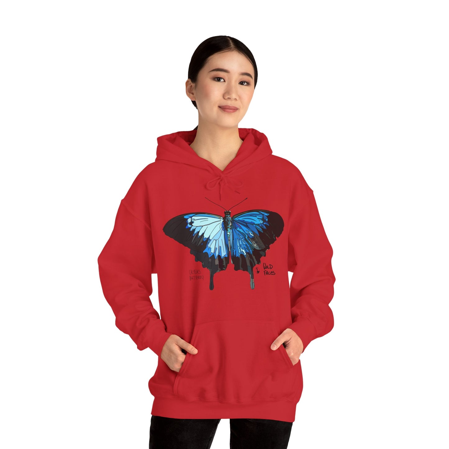 Ulysses Butterfly | Unisex Heavy Blend™ Hooded Sweatshirt