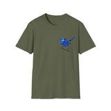 Splendid Fairy-wren - Small design - Unisex Softstyle T-Shirt