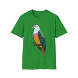 Rose-crowned Fruit Dove - Unisex Softstyle T-Shirt