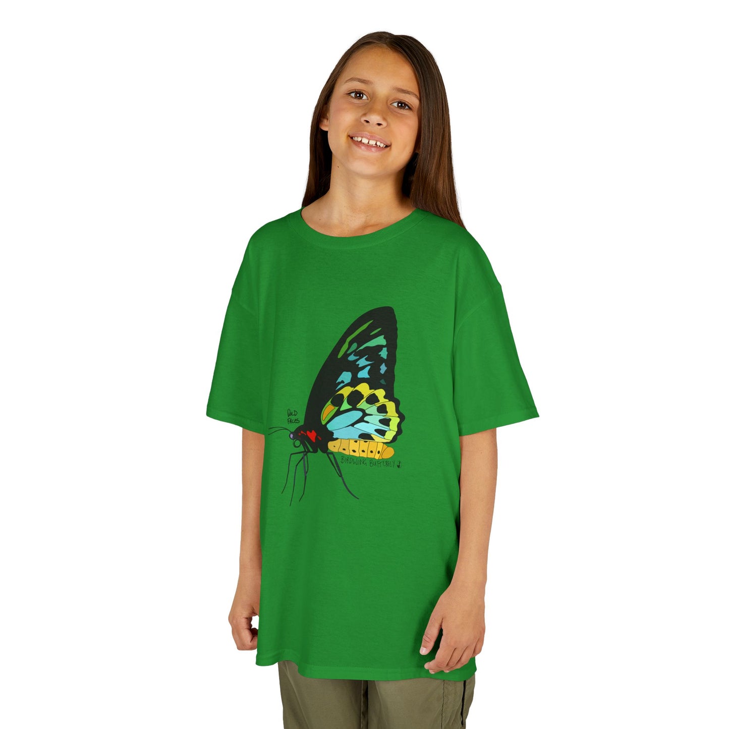 Birdwing Butterfly | Kids Heavy Cotton™ Tee