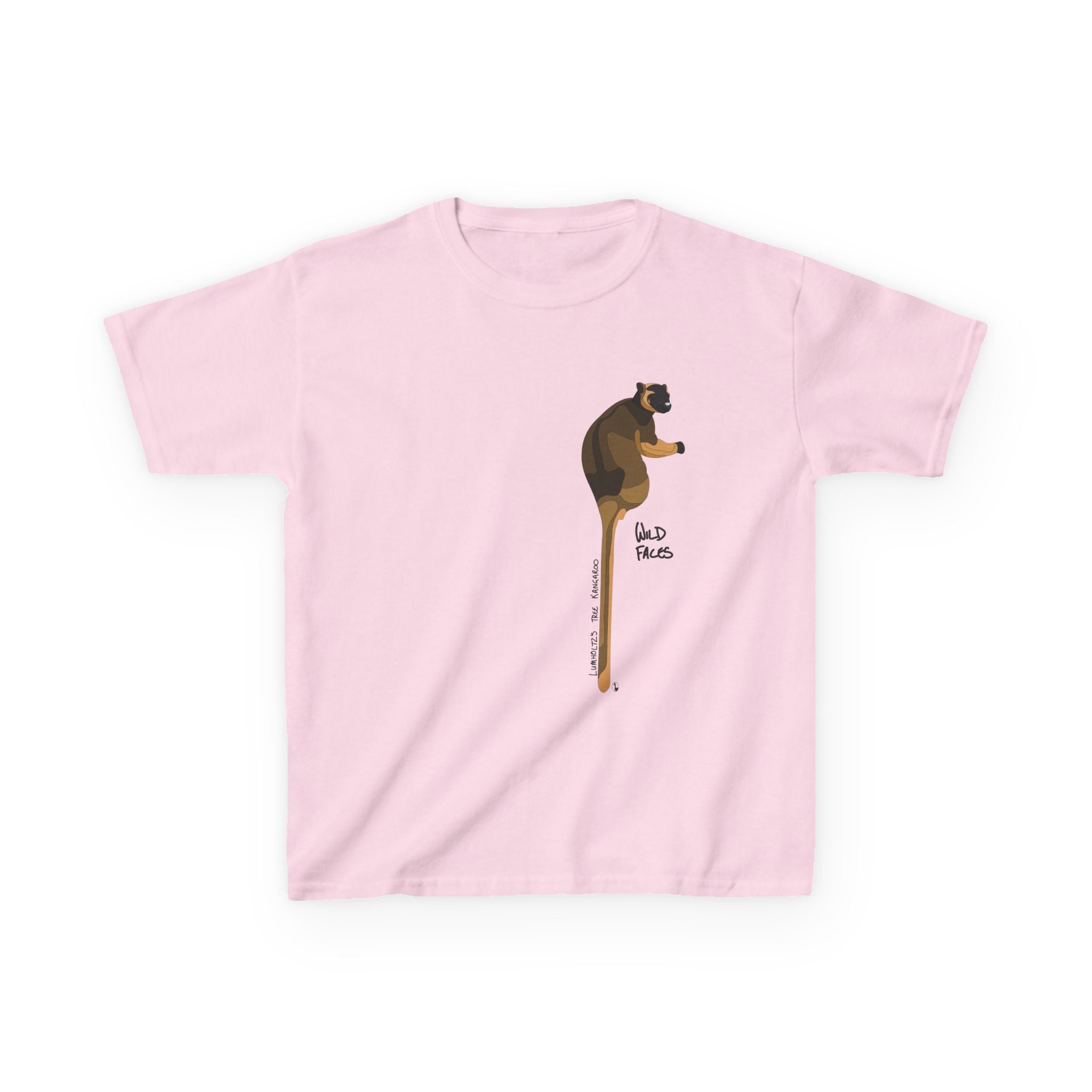 Lumholtz's Tree Kangaroo | Kids Heavy Cotton™ Tee Printify