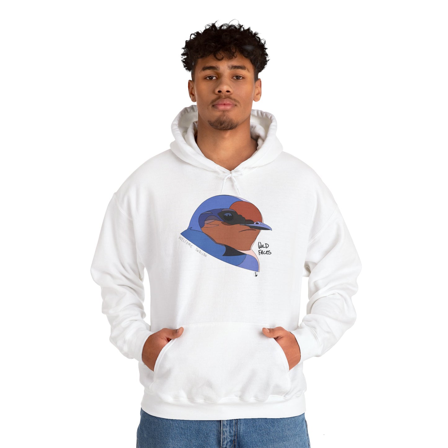 Welcome Swallow | Unisex Heavy Blend™ Hooded Sweatshirt