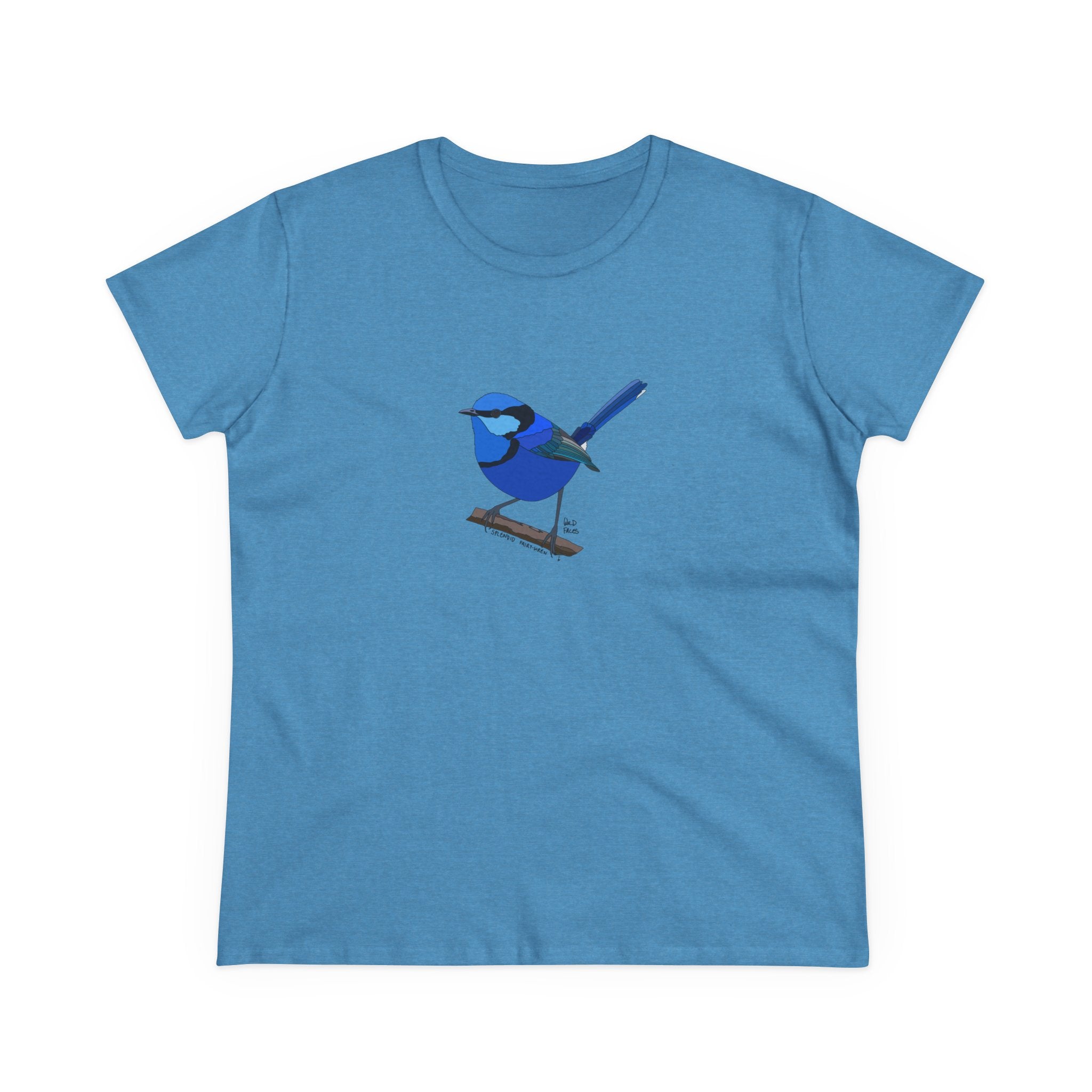 Splendid Fairy-wren - Women's Midweight Cotton Tee