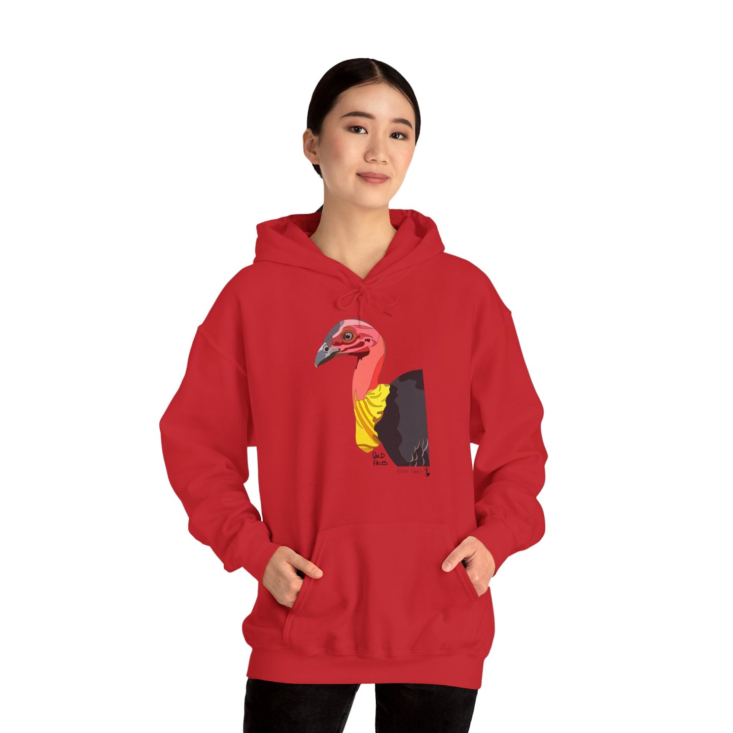 Australian Brush-turkey | Unisex Heavy Blend™ Hooded Sweatshirt