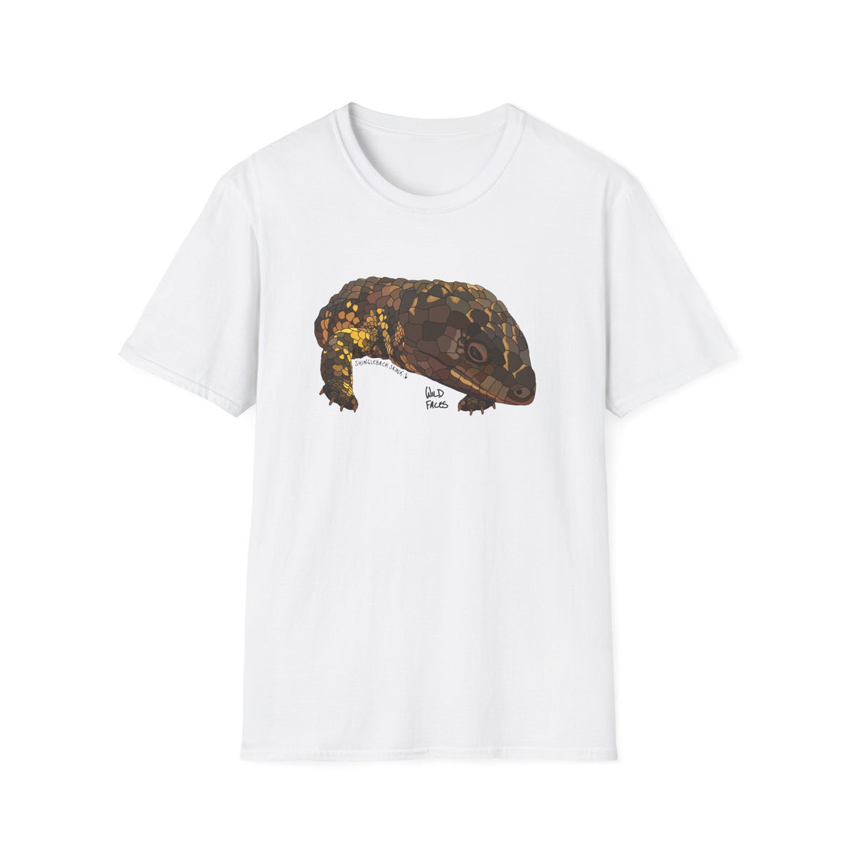 Shingleback Skink - Unisex Softstyle T-Shirt
