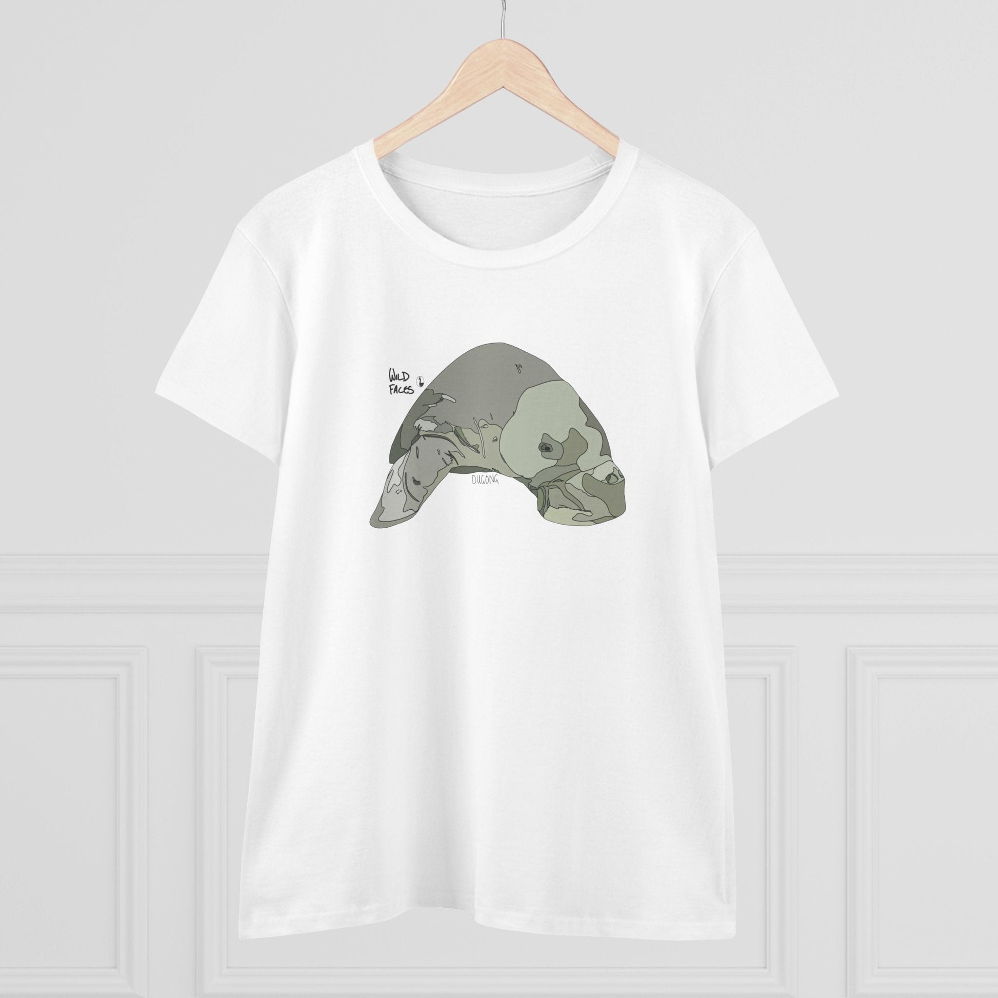 Dugong - Women's Midweight Cotton Tee Printify