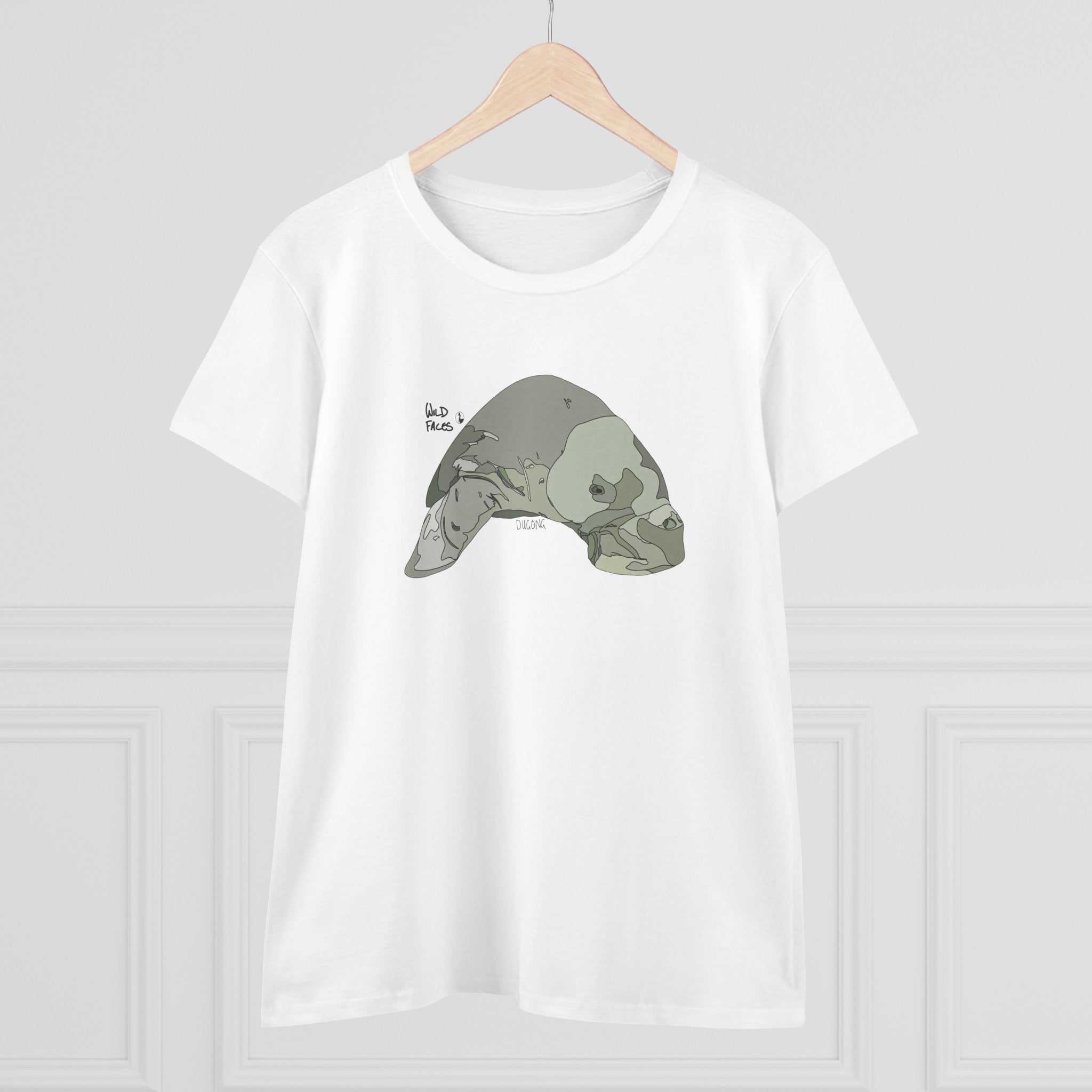 Dugong - Women's Midweight Cotton Tee Printify