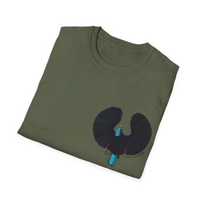 Victoria's Riflebird - Unisex Softstyle T-Shirt