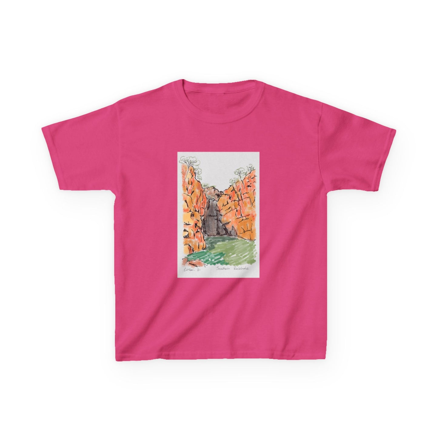 Southern Rockhole, Nitmiluk | Kids Heavy Cotton™ Tee