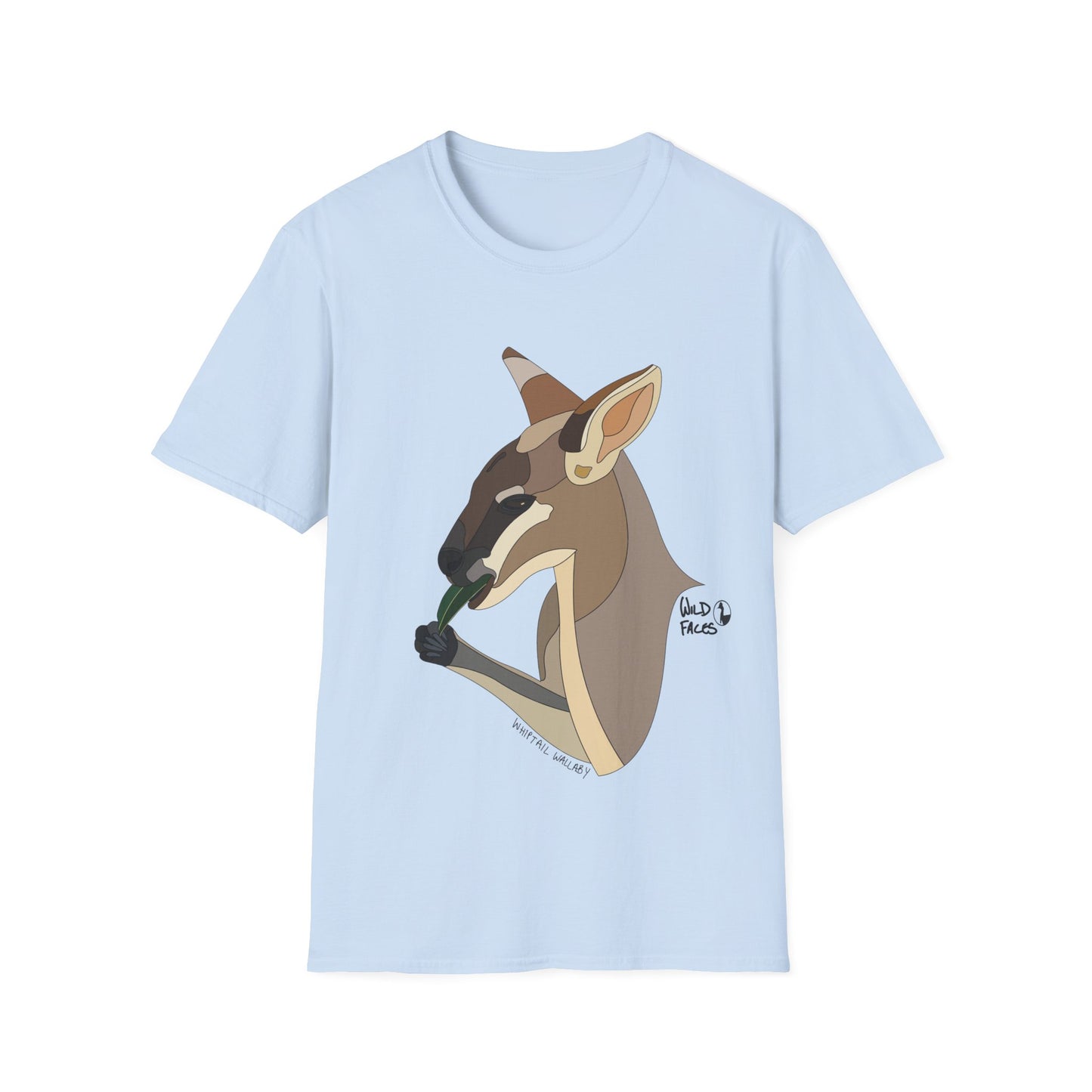 Whiptail Wallaby - Unisex Softstyle T-Shirt Printify