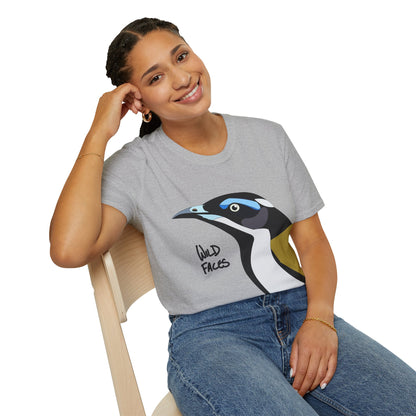 Blue-faced Honeyeater - Unisex Softstyle T-Shirt