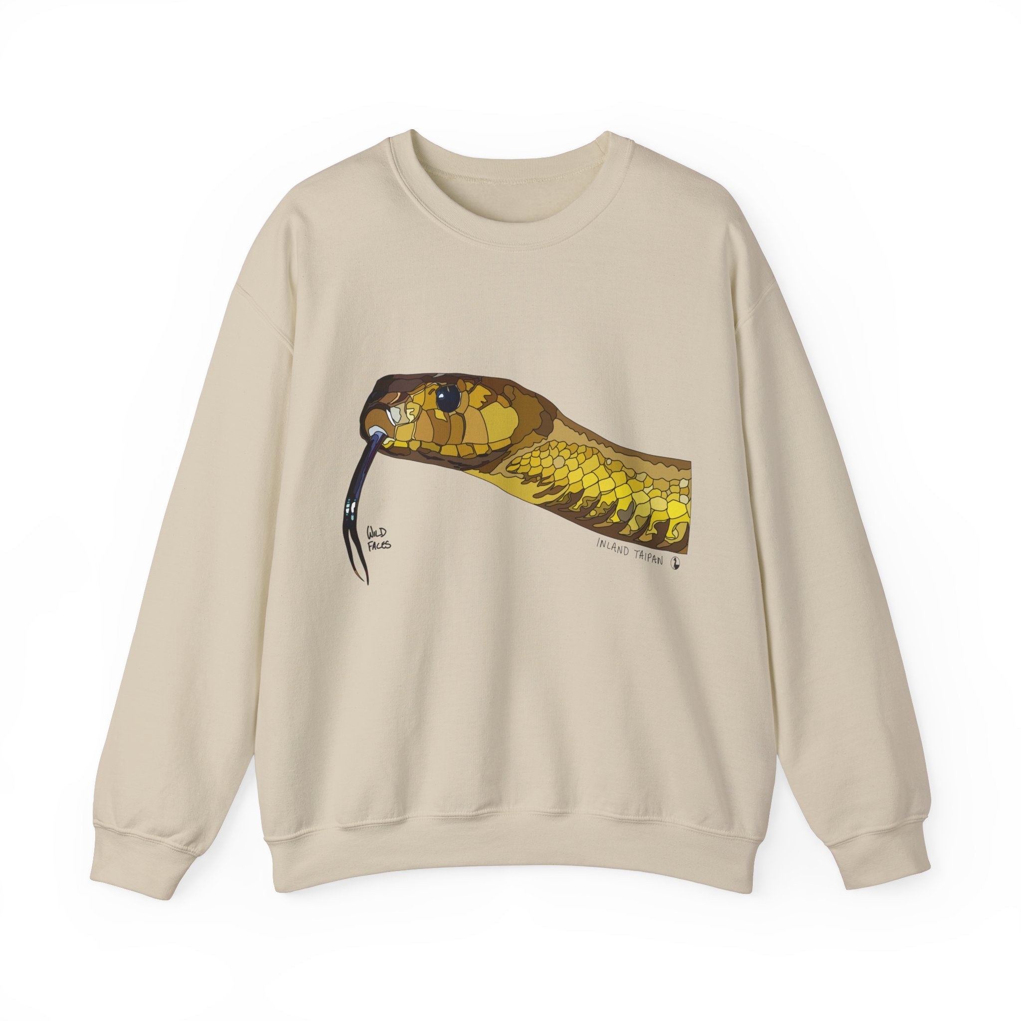 Inland Taipan Sweatshirt | Unisex Heavy Blend™ Crewneck Printify