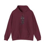 Wedge-tailed Eagle (pastel design) | Unisex Heavy Blend™ Hooded Sweatshirt Printify