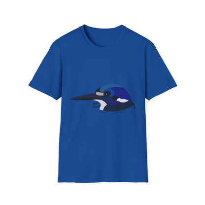 Forest Kingfisher - Unisex Softstyle T-Shirt Printify