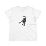 Yellow-bellied Sheath-tailed Bat - Women's Midweight Cotton Tee Printify