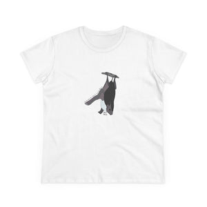 Yellow-bellied Sheath-tailed Bat - Women's Midweight Cotton Tee Printify