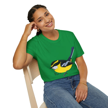 Yellow-breasted Boatbill - Unisex Softstyle T-Shirt