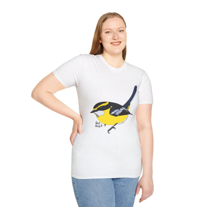 Yellow-breasted Boatbill - Unisex Softstyle T-Shirt