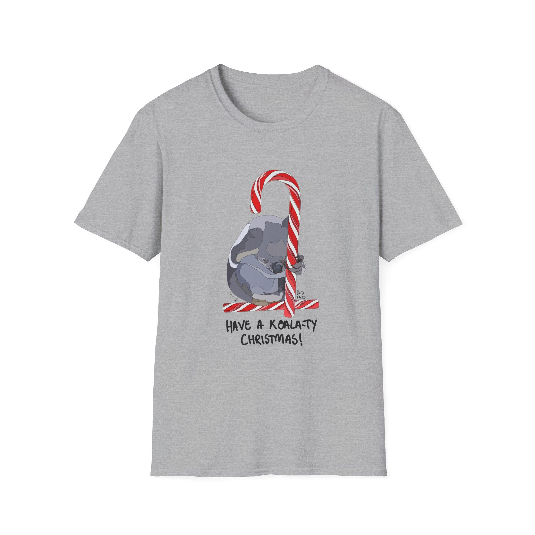 Christmas Koala - Unisex Softstyle T-Shirt