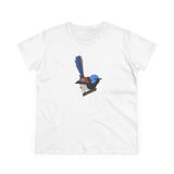 Lovely Fairywren - Women's Midweight Cotton Tee