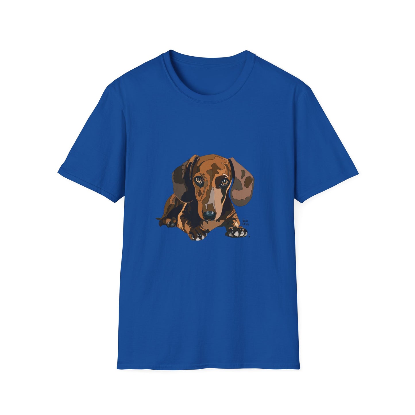 Dachshund (body) - Unisex Softstyle T-Shirt