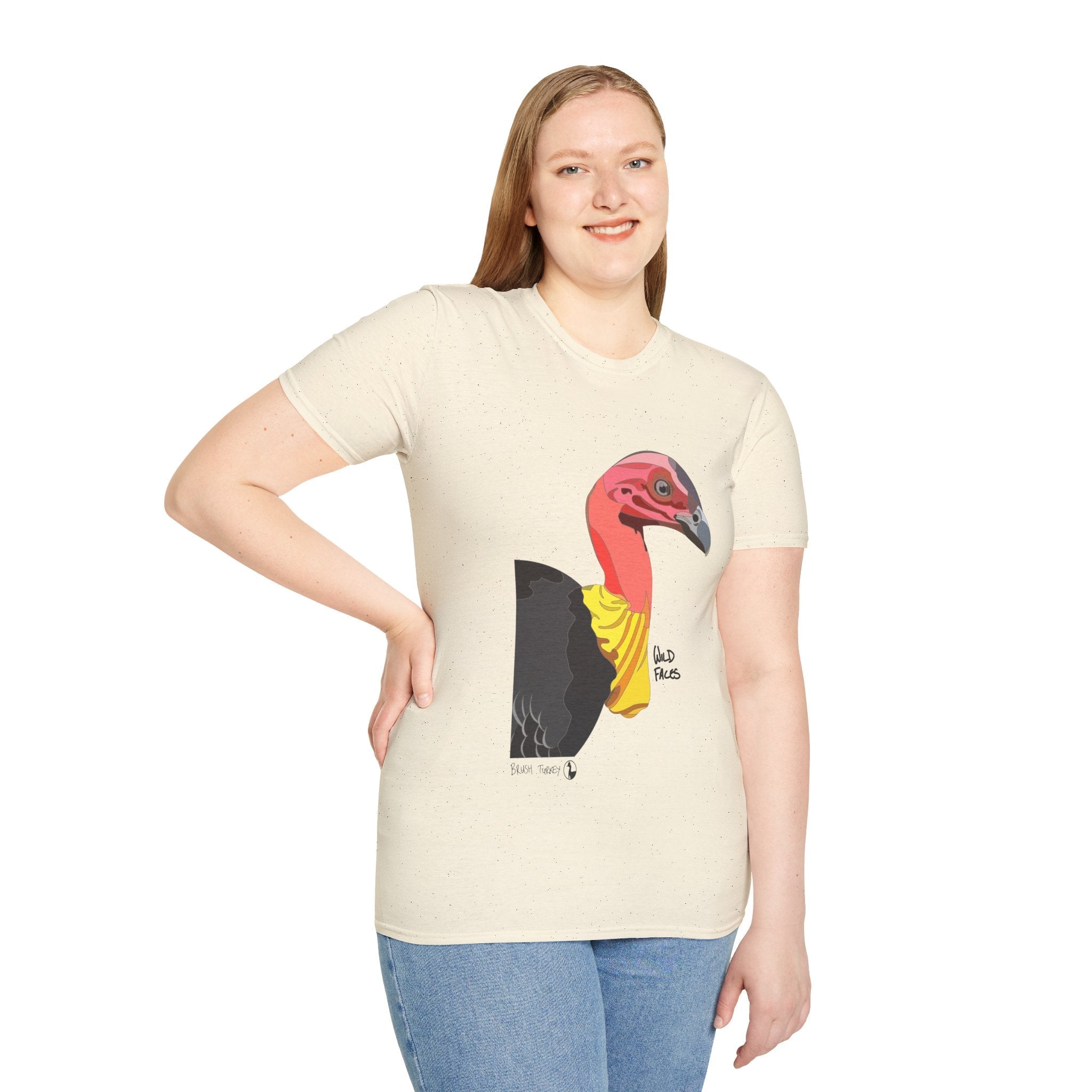 Australian Brushturkey - Unisex Softstyle T-Shirt Printify
