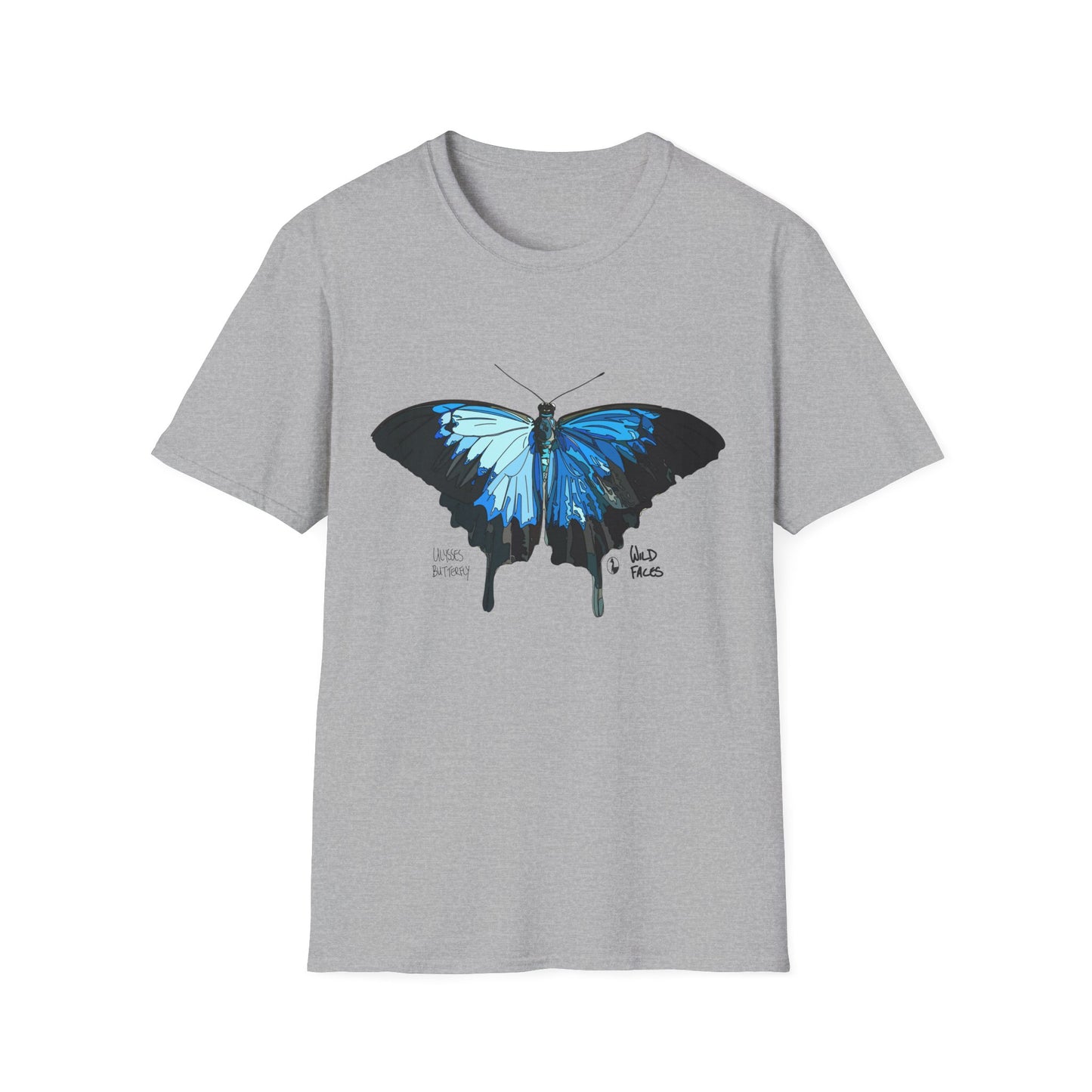 Ulysses Butterfly - Unisex Softstyle T-Shirt Printify