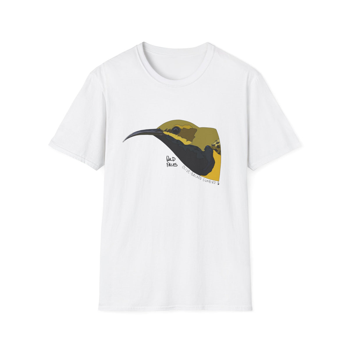 Olive-backed Sunbird - Unisex Softstyle T-Shirt