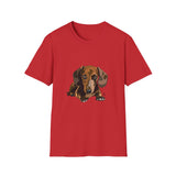 Dachshund (body) - Unisex Softstyle T-Shirt